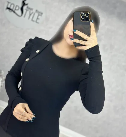 بلوز آستین پف : 8666