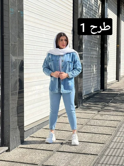مانتو جین ناتالی کد 1406