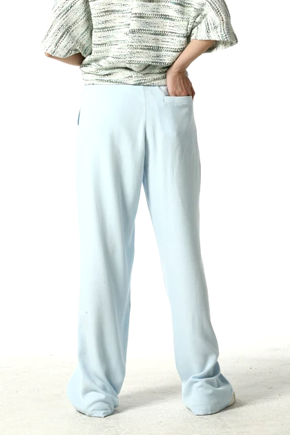 شلوار پیلی دار دمپا گشاد زنانه