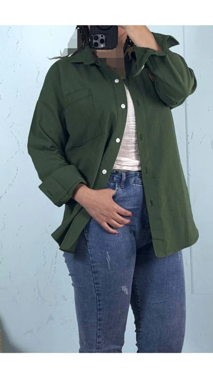 شومیز مانتویی پونه زنانه 43700