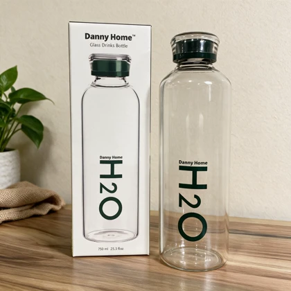 بطری پیرکس 750 میل طرح H2O دنی هوم وارداتی