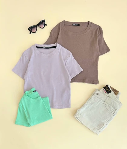 کراپ کبریتی از برند زارا کد 2514