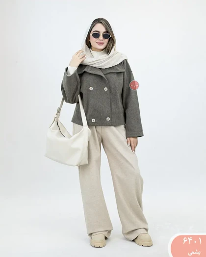 کت فوتر یقه ایستاده 6401