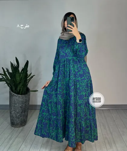 پیراهن طرحدار مزونی44