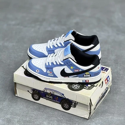کفش نایک اس بی دانک لو ماشینی Nike SB Dunk Low Racing Edition