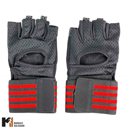 دستکش بدنسازی کفی استپ دار کد D1