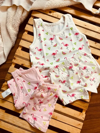 رکابی و شورت فلامینگو