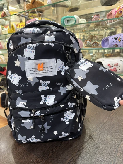 کوله پشتی فانتزی دانش آموزی مدل cute