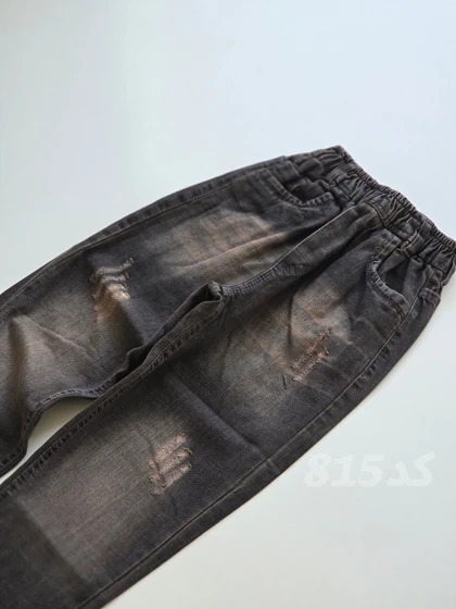 شلوار مام استایل جین سایز بزرگ (815)8تا20سال