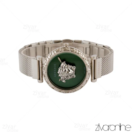 ساعت ورساچه پالازو زنانه سیلور صفحه سبز 105254