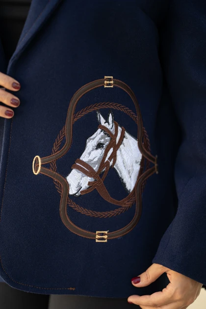 کت "مایا" رنگ سورمه ای