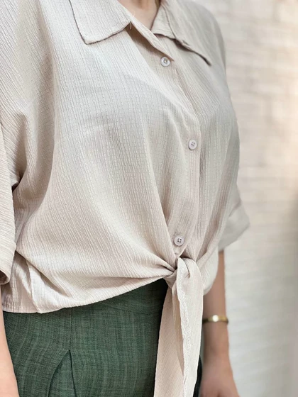 شومیز گره‌ای کراش