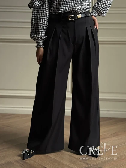 شلوار بگ جلو پیله قد 100