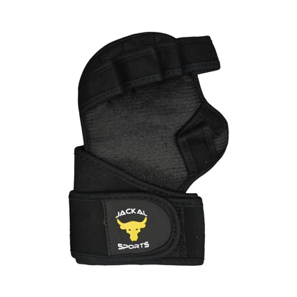 دستکش و محافظ کف دست چپ بدنسازی آندر آرمور مدل Rock-404B0226 مشکی بسته یک عددی