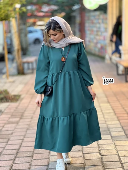 پیراهن مانتویی گیتا