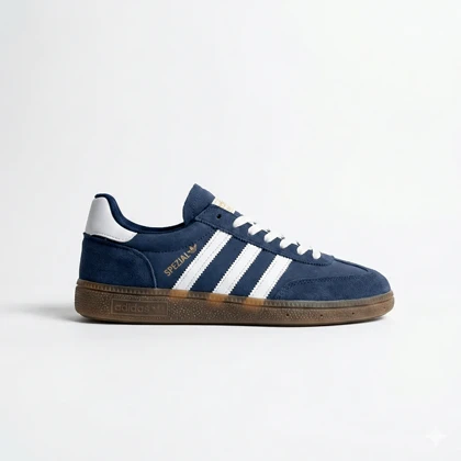 کفش کتانی آدیداس اسپیزال سرمه ای سفید کد 295062