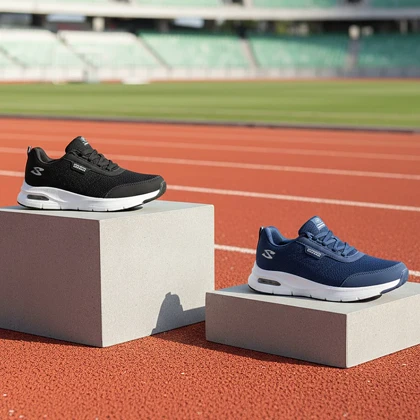 کفش ورزشی مردانه اسکچرز مدل Quantum -سرمه ای