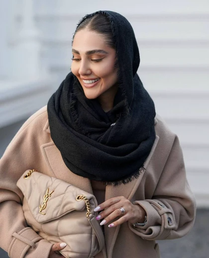 شال کنفی ساده پاییزه 20671