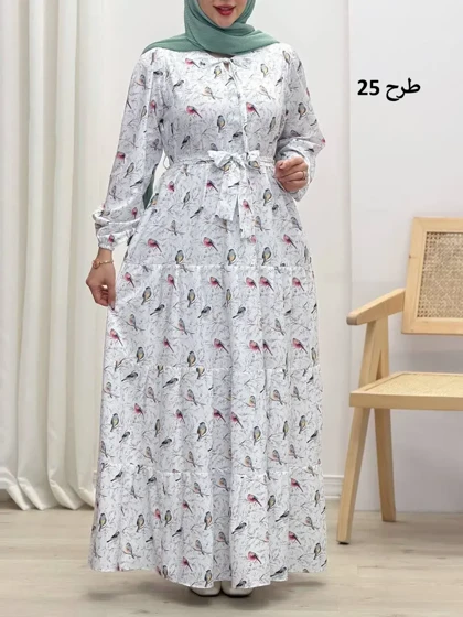 3982- پیراهن بلند نوردخت