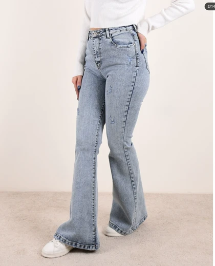 شلوار زنانه بوتکات جین پولو