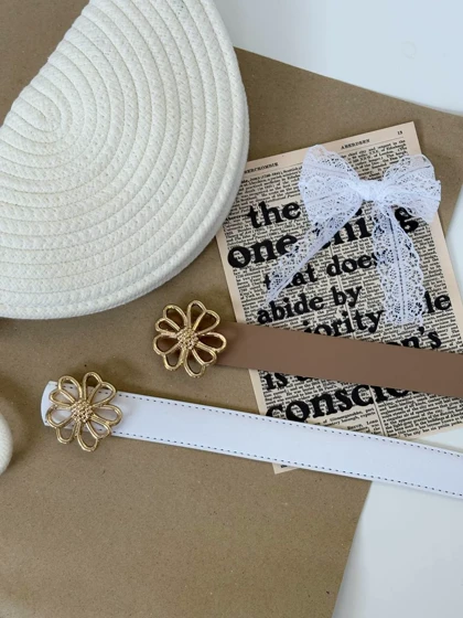 1720- کمربند 3 سانت پلاک دار