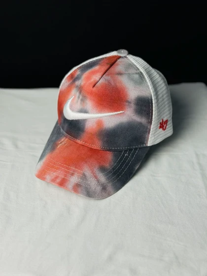 کلاه پشت توری آبرنگی 052