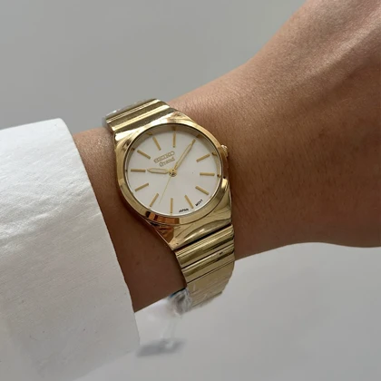 ساعت زنانه سیکو گرند طلایی کد 793