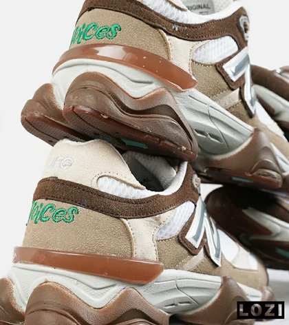 کفش کتانی قهوه ای NEW BALANCE 9060 مدل 7167