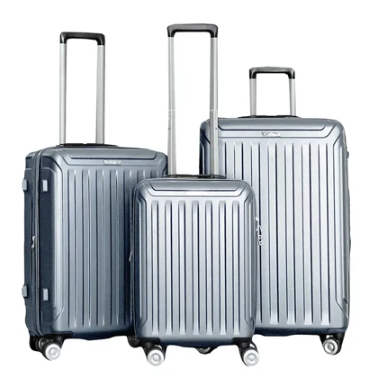 چمدان وارداتی کرون مدل CROWN-40164 SERIES سری 3 عددی