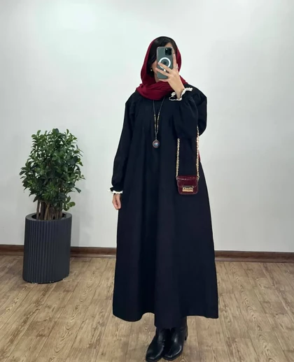 پیراهن مانتویی پاییزه رایلی
