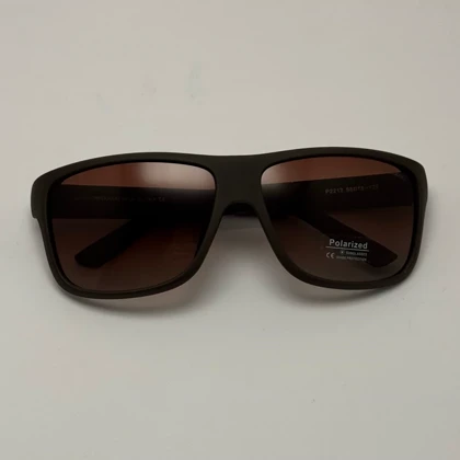 عینک آفتابی پلاریزه اسپرت امپریو آرمانی قهوه ای مناسب رانندگی به همراه کاور پارچه ای و دستمال نانو مخصوص کد 2212