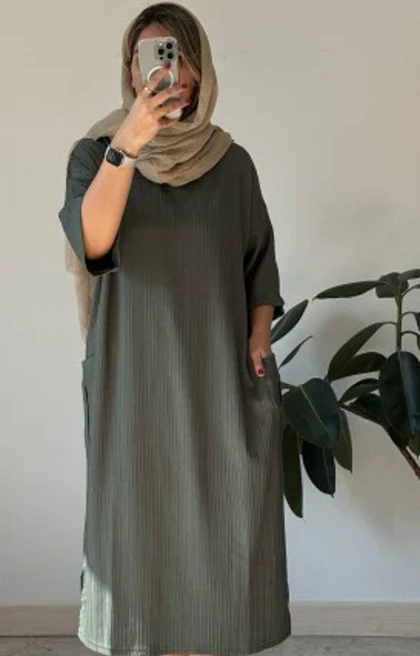 پیراهن مانتویی دلسا 2