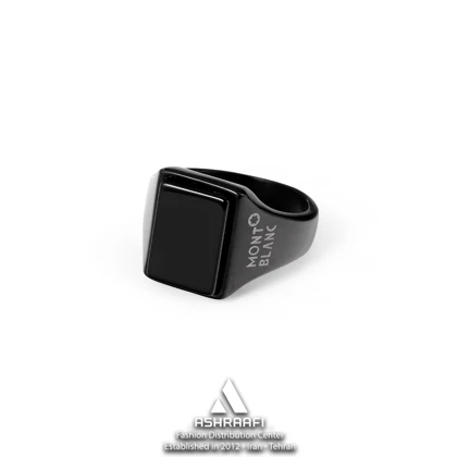 انگشتر مردانه مون بلان Mont Blanc Square Ring K2