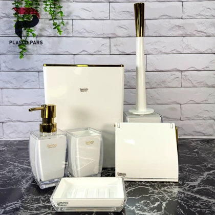 ست سرویس بهداشتی 2 جداره کلاسیک لیمون