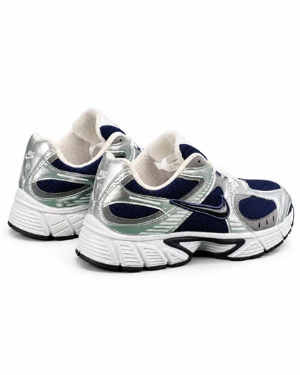 کفش کتانی مردانه رانینگ مدل نایکی V5 طوسی سرمه ای Nike V5