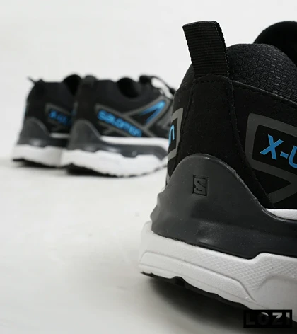 کفش کتانی مشکی آبی سفید سالومون Salomon X ULTRA