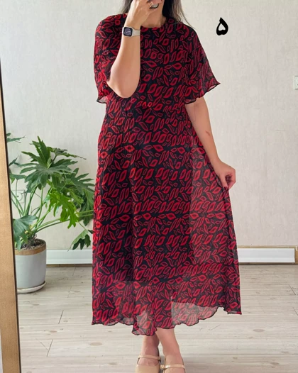 پیراهن پلیسه سمین