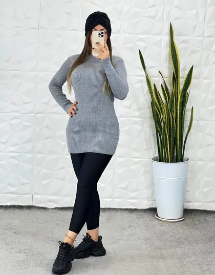 بافت گپ یقه گرد کد 96125