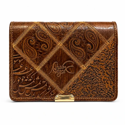 کیف چرم طبیعی زنانه مدل نگار کد 207589