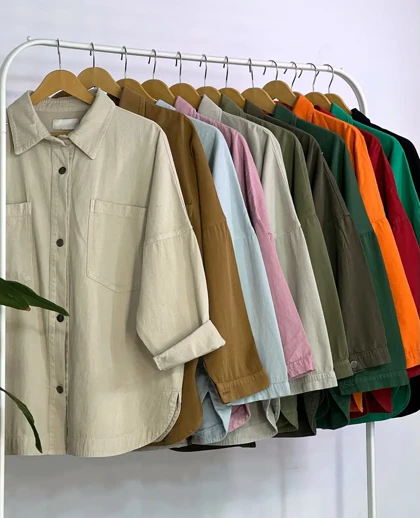 کت کتان پاییزه توسکا