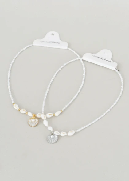 گردنبد صدف مرواریدی تابستانی