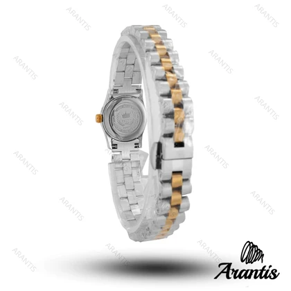 ساعت زنانه سیکو Diamond سیلور طلایی w-10195