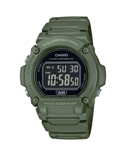 ساعت مچی مردانه کاسیو CASIO W-219HC-3BV