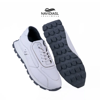 کفش مردانه اسپورت تمام چرم کد 6015023