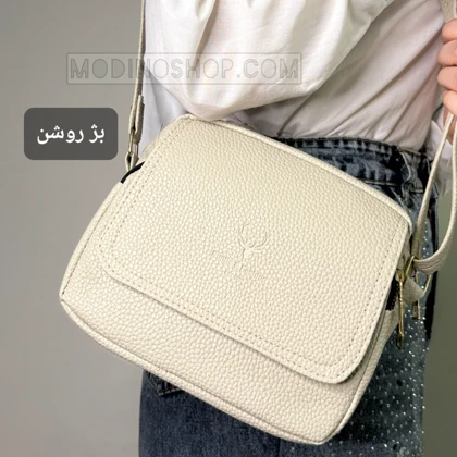 کیف دوشی زنانه سه زیپ کد 2085