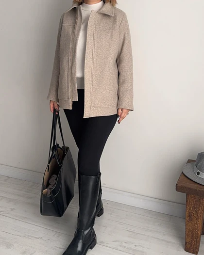 جکت فوتر Blanco (کرم)