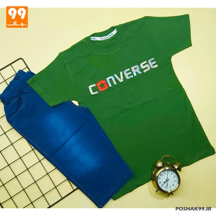 ست تیشرت شلوارک پسرانه CONVERSE