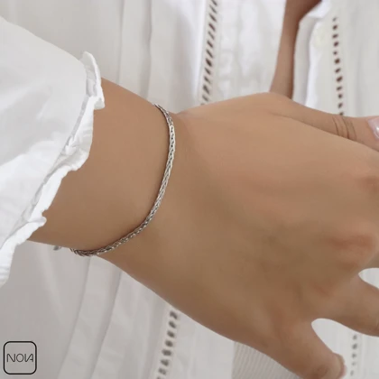 دستبند نقره کد 351223