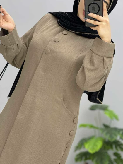 مانتو بلند شانتون آذرخش کد 329866