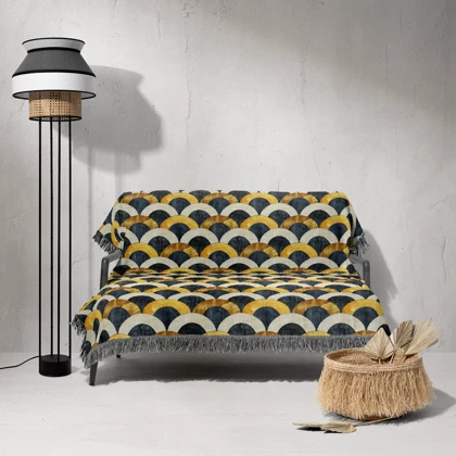 شال مبل ریش دار classic 170